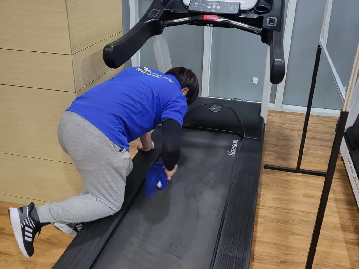 서산시 수석동 피트니스 라커 검사실 위생청소 사례 - 행진크린