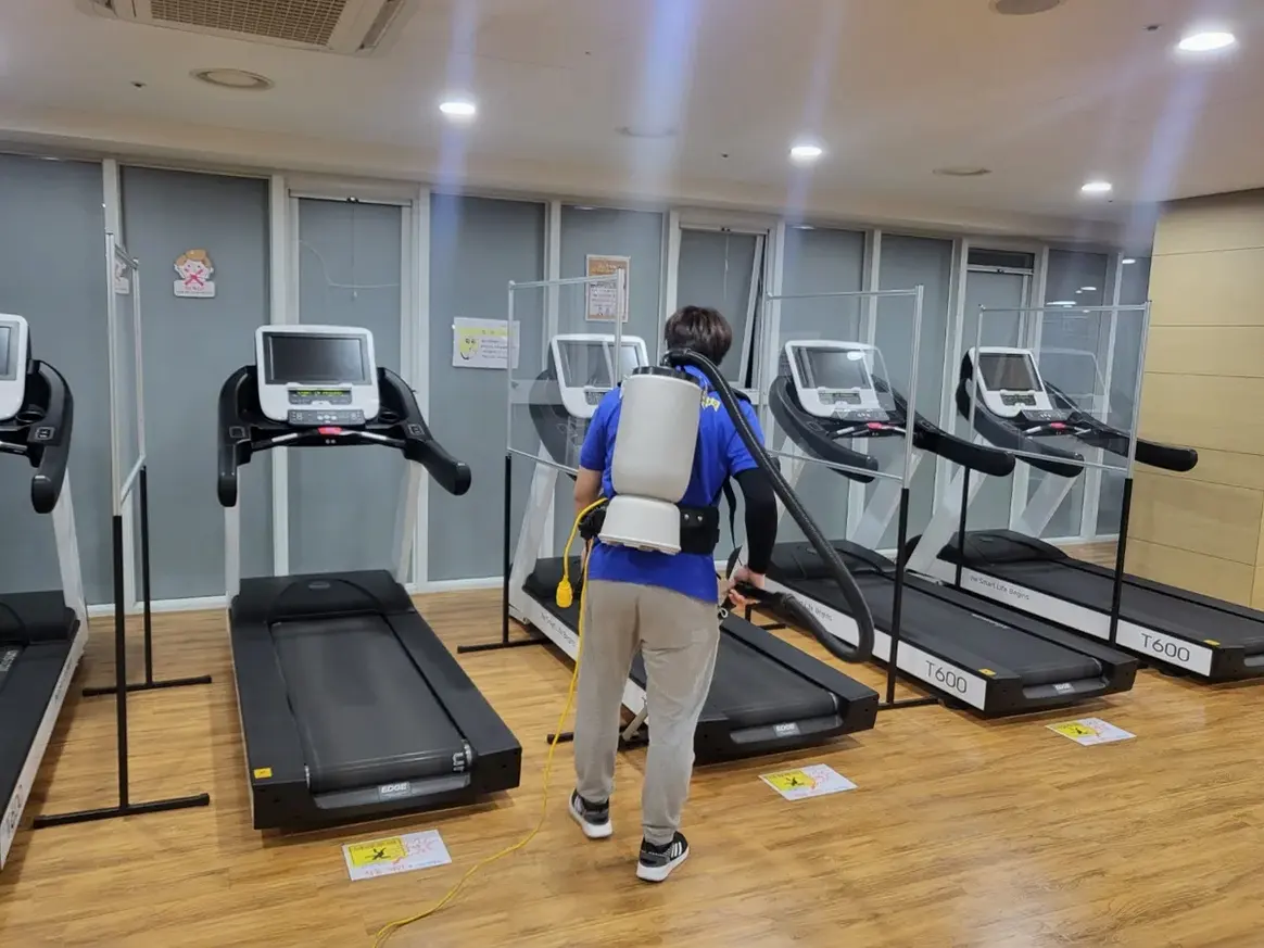 서산시 잠홍동 헬스장 탕비실 직원 휴게공간 위생청소 사례 - 행진크린